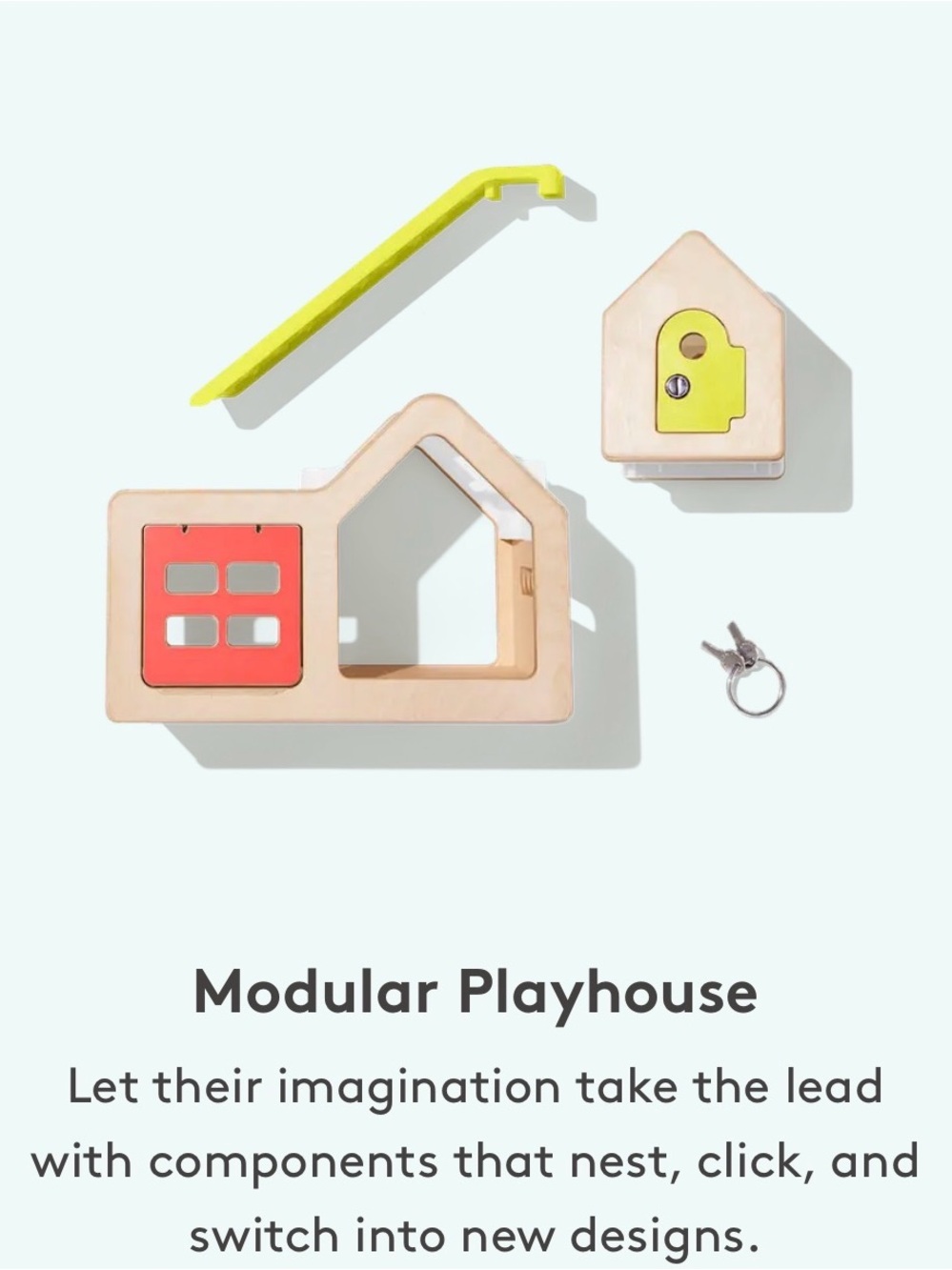 Lovevery Modular Playhouse (missing keys and ramp)
